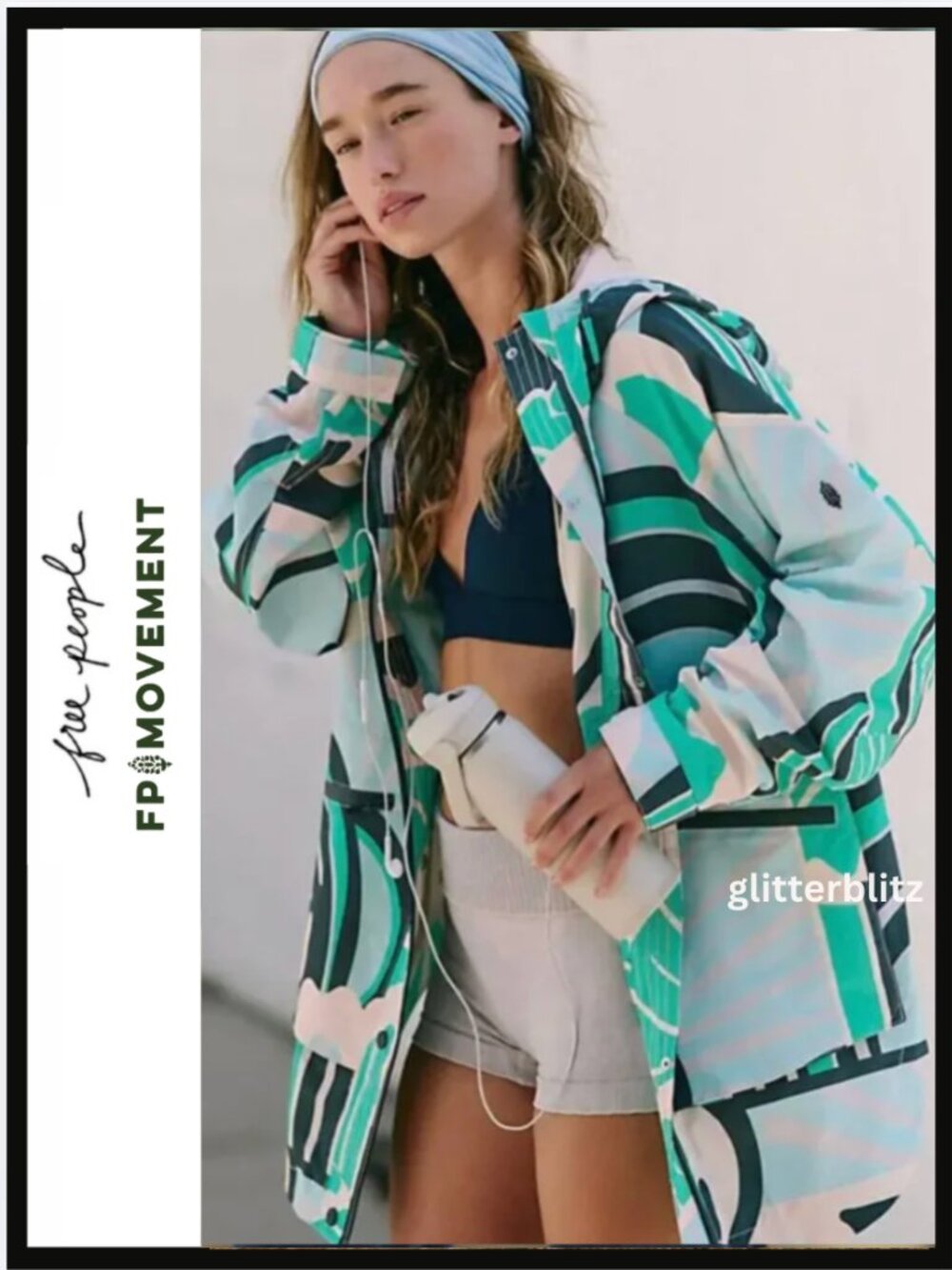 FREE PEOPLE Singin' In The Rain  Packable Jacket - NWT